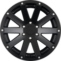 DELTA 4x4 Hanma Schwarz Matt Alufelge 9x18 Zoll ET21 LK 6x139.7 ML106.2