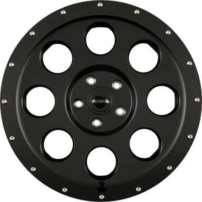 DELTA 4x4 Klassik B Black - Schwarz Matt Alufelge 8.5x18 Zoll ET40 LK 5x120 ML65.1