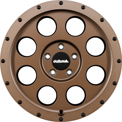 DELTA 4x4 Klassik B Sahara Bronze Alufelge 8.5x18 Zoll ET40 LK 5x120 ML65.1