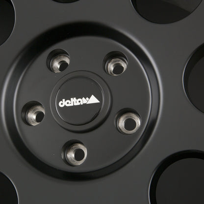 DELTA 4x4 Klassik Black Matt Alufelge 8.5x18 Zoll ET50 LK 5x160 ML65.1 – Bild 4