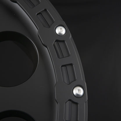 DELTA 4x4 Klassik B RUGGED Schwarz Matt Alufelge 8.5x18 Zoll ET45 LK 6x130 ML84.1 – Bild 5