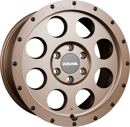 DELTA 4x4 Klassik B Sahara Bronze Alufelge 8.5x18 Zoll ET45 LK 6x130 ML84.1