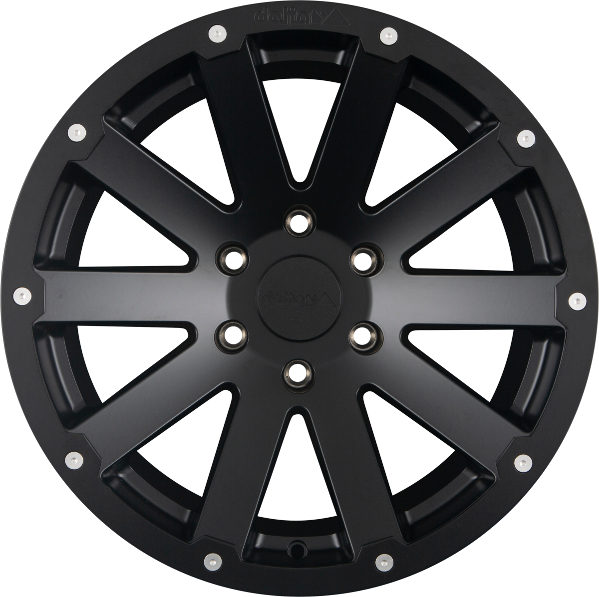 DELTA 4x4 Hanma Schwarz Matt Alufelge 9x18 Zoll ET21 LK 6x139.7 ML106.2