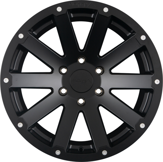 DELTA 4x4 Hanma Schwarz Matt Alufelge 9x18 Zoll ET25 LK 5x120 ML78.1