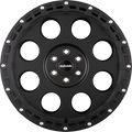 DELTA 4x4 Klassik B RUGGED Schwarz Matt Alufelge 8x17 Zoll ET45 LK 6x139.7 ML93.1