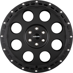 DELTA 4x4 Klassik B RUGGED Schwarz Matt Alufelge 9x18 Zoll ET0 LK 6x139.7 ML93.1