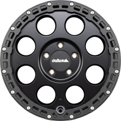 DELTA 4x4 Klassik B RUGGED Schwarz Matt Alufelge 8.5x18 Zoll ET40 LK 5x108 ML65.1