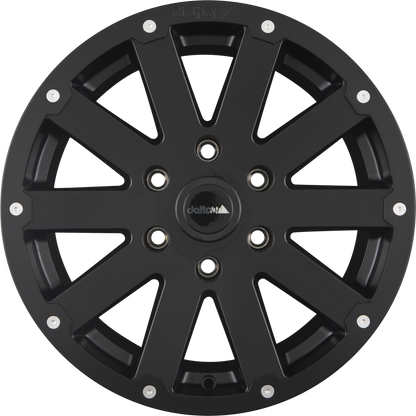 DELTA 4x4 Hanma Schwarz Matt Alufelge 8.5x18 Zoll ET40 LK 5x112 ML66.6