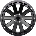DELTA 4x4 Hanma RUGGED Schwarz Matt Alufelge 8.5x18 Zoll ET40 LK 5x120 ML65.1