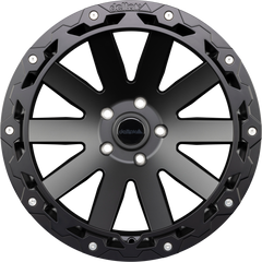 DELTA 4x4 Hanma RUGGED Schwarz Matt Alufelge 8.5x18 Zoll ET40 LK 5x120 ML65.1