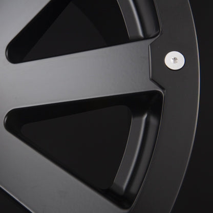 DELTA 4x4 Hanma Schwarz Matt Alufelge 9x18 Zoll ET27 LK 6x139.7 ML100.5 – Bild 4