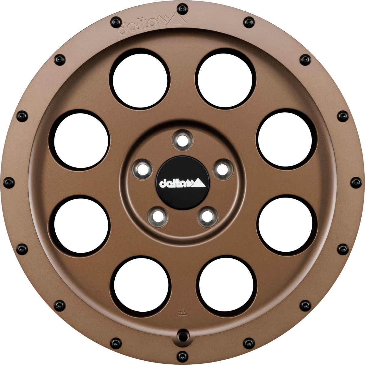 DELTA 4x4 Klassik B Sahara Bronze Alufelge 8.5x18 Zoll ET40 LK 5x120 ML65.1