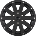 DELTA 4x4 Hanma Schwarz Matt Alufelge 8.5x18 Zoll ET60 LK 5x130 ML84.1