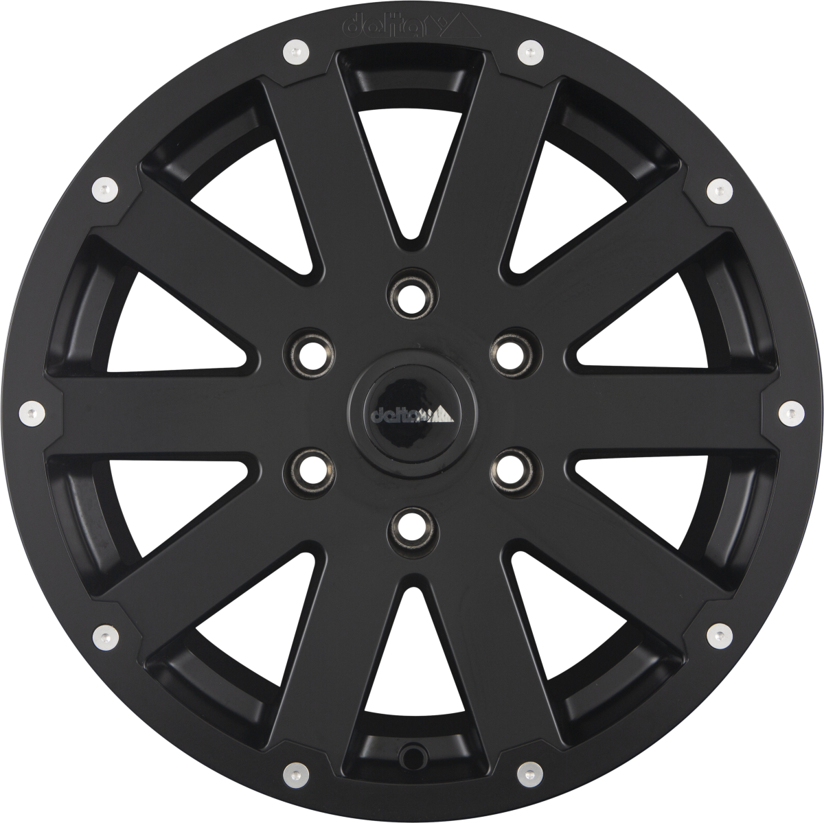 DELTA 4x4 Hanma Schwarz Matt Alufelge 8.5x18 Zoll ET60 LK 5x130 ML84.1