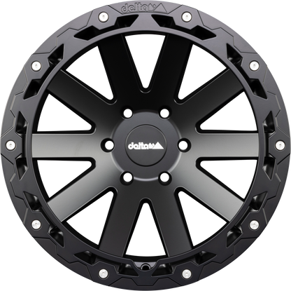 DELTA 4x4 Hanma RUGGED Schwarz Matt Alufelge 9x18 Zoll ET27 LK 6x139.7 ML100.5