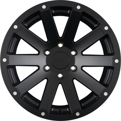 DELTA 4x4 Hanma Schwarz Matt Alufelge 9x18 Zoll ET3 LK 5x114.3 ML67.1