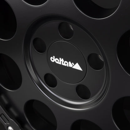 DELTA 4x4 Klassik B RUGGED Schwarz Matt Alufelge 10x22 Zoll ET20 LK 5x130 ML84.1 – Bild 3