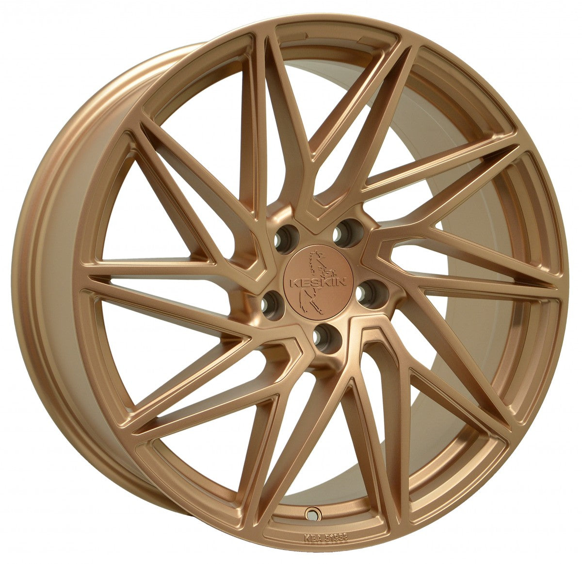 Keskin KT20 Future rose gold Alufelge 8.5x19 Zoll ET30 LK 5x112 ML72.6