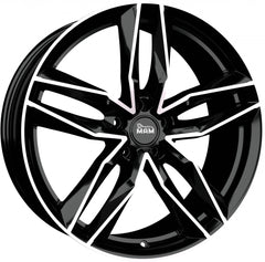 MAM RS3 black front polish Alufelge 8.5x20 Zoll ET30 LK 5x112 ML66.6