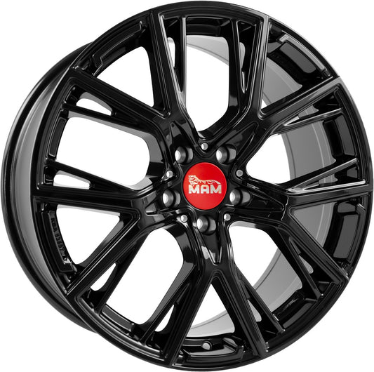MAM B4 black painted Alufelge 8.5x19 Zoll ET45 LK 5x112 ML72.6