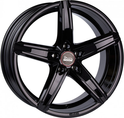 MAM OX-18 black painted Alufelge 8.5x19 Zoll ET45 LK 5x112 ML66.6