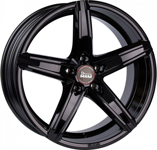 MAM OX-18 black painted Alufelge 8.5x19 Zoll ET45 LK 5x112 ML66.6