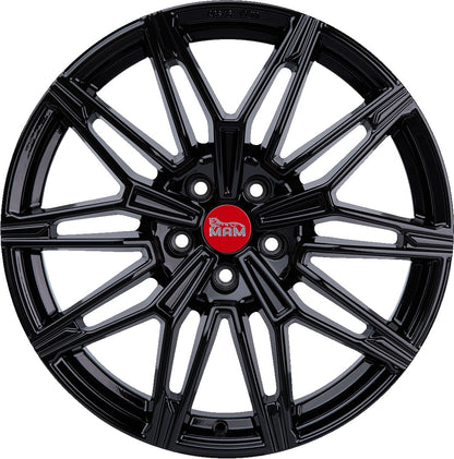 MAM B3 black painted Alufelge 8.5x19 Zoll ET45 LK 5x112 ML66.65 – Bild 2