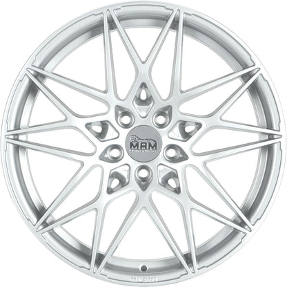 MAM B2N silver painted Alufelge 8.5x19 Zoll ET30 LK 5x112 ML72.6 – Bild 2