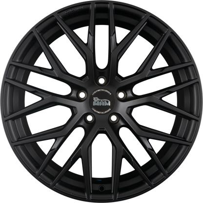 MAM RS4 Matt Black Painted (MBP) Alufelge 8.5x19 Zoll ET45 LK 5x108 ML72.6