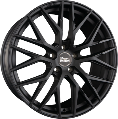 MAM RS4 Matt Black Painted (MBP) Alufelge 8.5x19 Zoll ET45 LK 5x108 ML72.6 – Bild 2