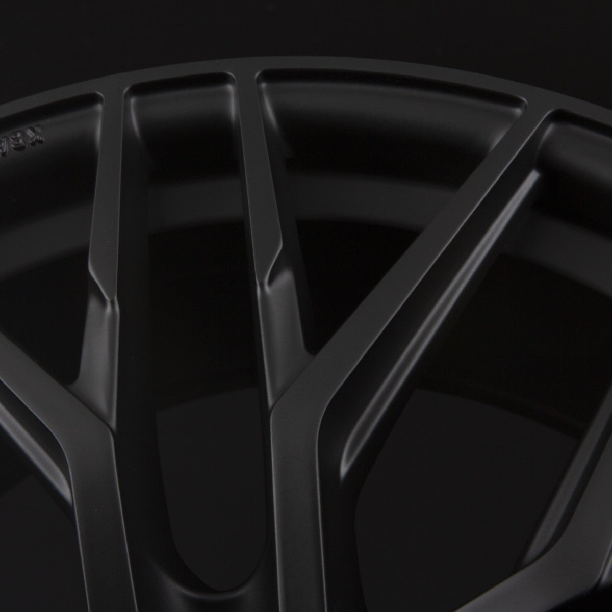 MAM RS4 Matt Black Painted (MBP) Alufelge 8.5x19 Zoll ET45 LK 5x108 ML72.6 – Bild 5