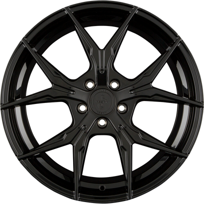 Keskin KT19N Angel black painted Alufelge 8.5x19 Zoll ET40 LK 5x114.3 ML72.6 – Bild 3