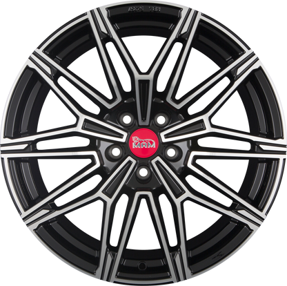 MAM B3N Black Front Polish (BFP) Alufelge 8.5x19 Zoll ET30 LK 5x112 ML66.6