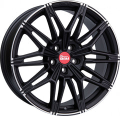 MAM B3N matt black lip polish Alufelge 8.5x19 Zoll ET45 LK 5x112 ML66.65