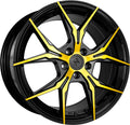 Keskin KT19N Angel black front gold Alufelge 8.5x19 Zoll ET40 LK 5x114.3 ML72.6