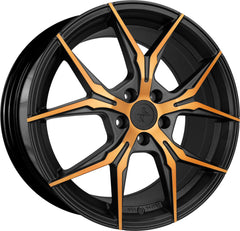 Keskin KT19N Angel matt black front copper Alufelge 8.5x19 Zoll ET40 LK 5x114.3 ML72.6