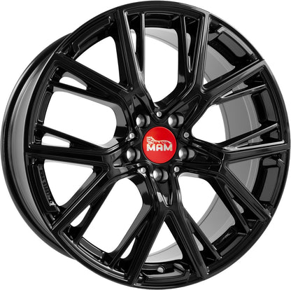 MAM B4 black painted Alufelge 8.5x19 Zoll ET50 LK 5x120 ML65.1
