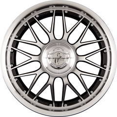 Keskin KT 4 New Racer Black Front Polish (BFP) Alufelge 9.5x19 Zoll ET30 LK 5x100 ML72.6