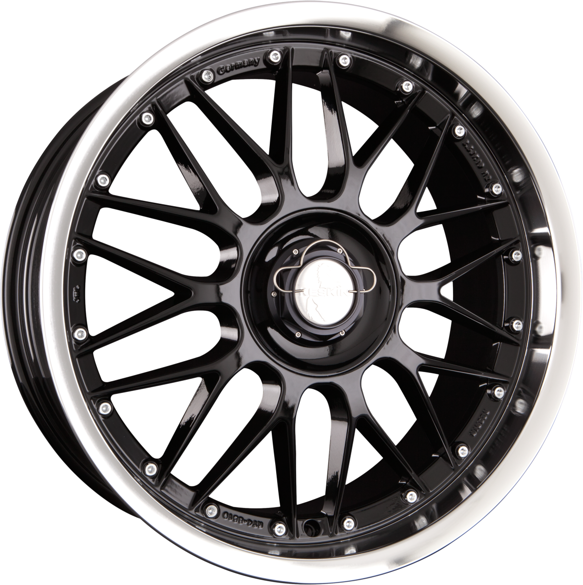 Keskin KT 4 New Racer Black Lip Polish (BLP) Alufelge 9.5x19 Zoll ET35 LK 5x112 ML72.6 – Bild 2