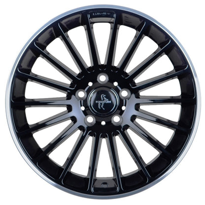 Keskin KT15 Speed black lip polish Alufelge 7x17 Zoll ET38 LK 5x112 ML66.6 – Bild 2