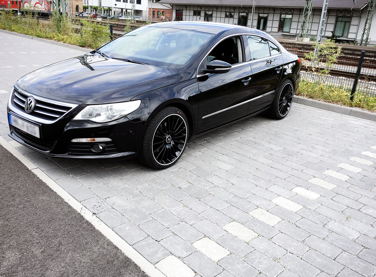 Keskin KT15 Speed black lip polish Alufelge 7x17 Zoll ET38 LK 5x112 ML66.6 – Bild 5