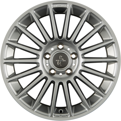 Keskin KT15 Speed silver painted Alufelge 7x17 Zoll ET35 LK 5x120 ML72.6 – Bild 5