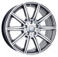 Keskin KT16 Dynamic palladium front polish Alufelge 8.5x19 Zoll ET30 LK 5x112 ML66.6