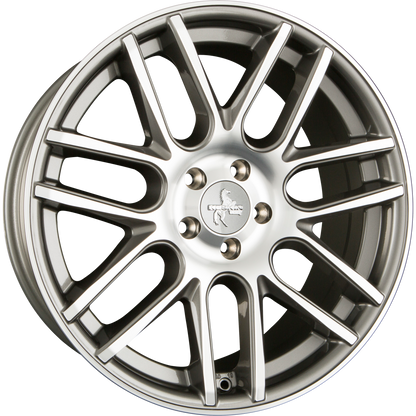 Keskin KT14 Concave Palladium Front Polished (PFP) Alufelge 8x19 Zoll ET42 LK 5x112 ML66.6 – Bild 2