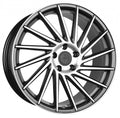 Keskin KT17 Hurricane palladium front polish Alufelge 8x18 Zoll ET45 LK 5x112 ML72.6