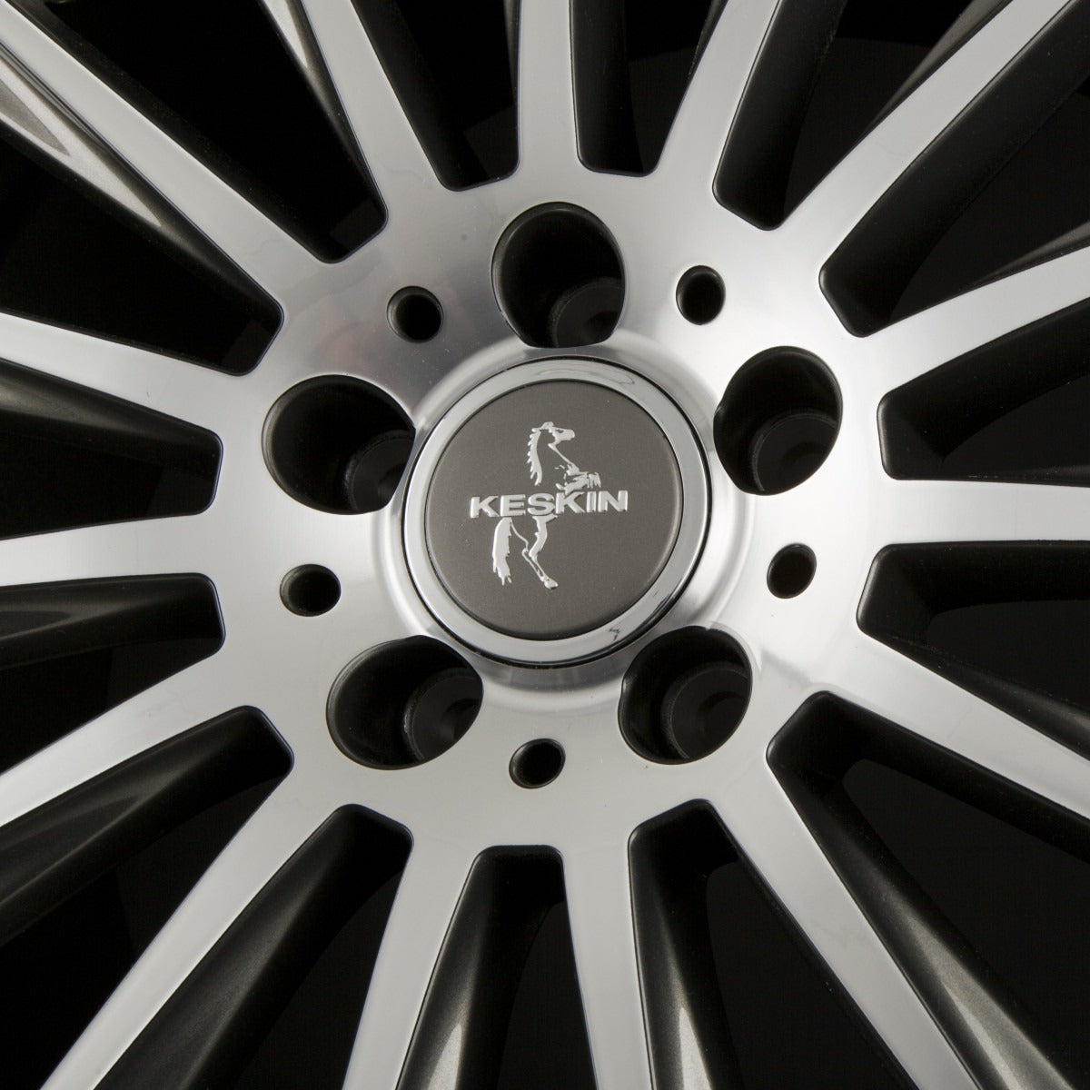 Keskin KT18 Turbo palladium front polish Alufelge 8.5x19 Zoll ET30 LK 5x112 ML72.6 – Bild 7