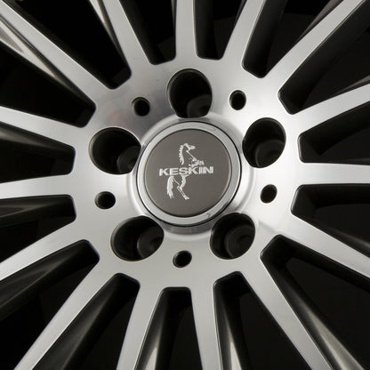 Keskin KT18 Turbo palladium front polish Alufelge 8.5x19 Zoll ET30 LK 5x112 ML72.6 – Bild 7