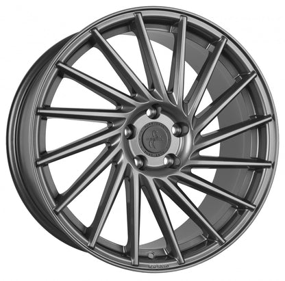 Keskin KT17 Hurricane palladium painted Alufelge 8.5x19 Zoll ET45 LK 5x112 ML72.6