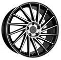 Keskin KT17 Hurricane black front polish Alufelge 8.5x19 Zoll ET40 LK 5x114.3 ML72.6