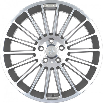 Keskin KT15 Speed palladium front polish Alufelge 8.5x19 Zoll ET45 LK 5x112 ML66.6 – Bild 2